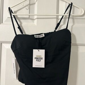 Princess Polly Elegant Black Camisole
